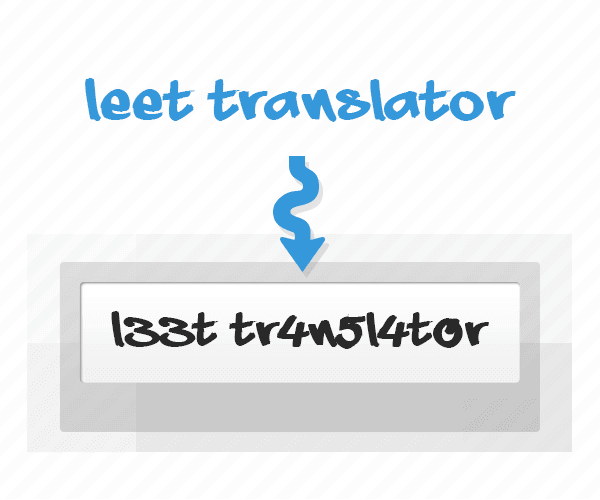 Leet Translator